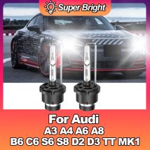 2 stücke D2S HID Original Auto Xenon Scheinwerfer 6000K 35W Standard Weiß Auto Licht 12V Für Audi A3 a4 A6 A8 B6 C6 S6 S8 D2 D3 TT MK1