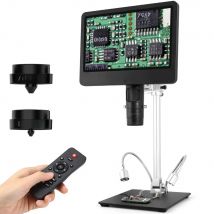 Andonstar Trinocular AD249SM HDMI USB Digital Microscope 2000X 10.1" IPS LCD for Electronics Soldering Tool for PCB Solder Check