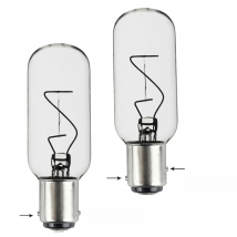 10Pieces BAY15D  BA15D navigation lamp T25 marine bulb incandescent lamp 12V 24V 25W Marine light bulb Ship's light bulb