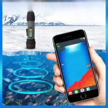 Erchang Sonar Fish Finder Wireless Echo Sounder Winter Fishing Fishfinder 0.8-90 Depth For Ice Fishing Finder