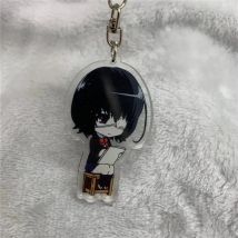 Horror Anime Mei Misaki Anime Acrylic Keychain Strap Figure Keyring 6cm