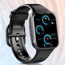Nerunsa Smart Watch, 1.69" HD Touch Screen Fitness Watch, 25 Sports Modes Fitness Tracker, IP68 Waterproof Smartwatch.