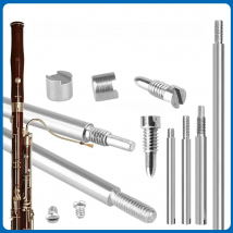 70Pcs Bassoon Repair Tool Kit Woodwind Musical Instrument Replacement Parts Screws Shaft Rod Bassoon Maintenance Accessories