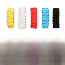 200pcs/set Disposable Non-woven Microphone Covers Microphone Protective Cover Mic Windscreen for Most Handled Microphone