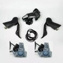 WHEELTOP EDS GeX Gravel Wireless Groupset, hydraulic disc brake, 3-14s