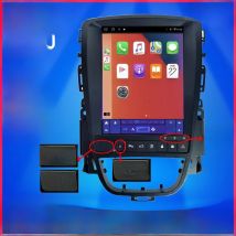 Android 14 Car Multimedia GPS For Opel Astra J Vauxhall Buick Verano 2010-2017 Radio Vertical Screen Carplay Tesla Style ECO