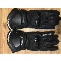 NEW Alpine Genuine Leather GP Motorcycle Long Gloves Racing Driving PRO Motorbike Original Cowhide Gloves