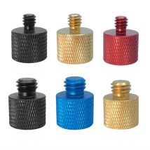 Universal 1/4-20 to 3/8-16 Inch Conversion Screw Photography Equipment Aluminum Alloy Camera Screw Ballhead Tripod Adapter