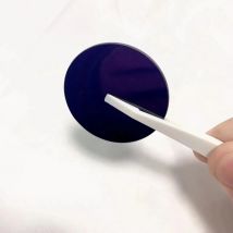Size Diameter 40mm And 2mm Thickness Black UV Pass Filter Glass ZWB1