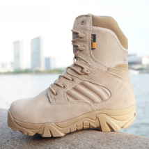 Winter Autumn Men Boots Quality Special Force Tactical Desert Combat Ankle Boats Work Shoes Leather Snow Boots