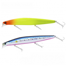 TSURINOYA 140S Sinking Minnow Fishing Lure DW92 140mm 26g Profession Hard Bait Black Bass Pike Artificial  Jerkbait