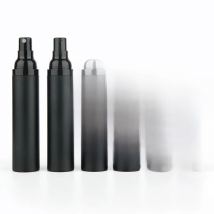 10pcs/lot 15ML 30Ml 50ML Plastic Emulsion bottles spray bottle matte black vacuum bottle Airless Pump Vacuum Container