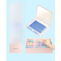 45pcs Diamond Painting Storage Box with Lids, 2-in-1 Diamond Painting Trays,Diamond Art Accessories Bead Storage & Line-Up
