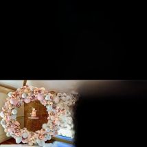 80-180cm Round Balloon Arch Holder Bow Balloon Circle Wreath Balloon Stand Wedding Birthday Party Decor Baby Shower Background