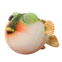 26/33/43CM Lifelike Sea Animals Puffers Stuffed Toys Real Life Pufferfish Plush Toy Soft Aquarium Fish Dolls Gifts
