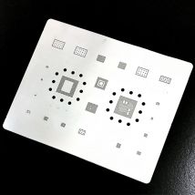 AMAOE SM8150 BGA Reballing Stencil for Android Phone Qualcomm Snapdragon 855 CPU PM8150 Tin Planting Template Solder Steel Mesh