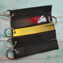 MiFaViPa Drop Shipping Fashion Trinket Keychain Metal Embroidery Keyring llavero Key Chains for Aviatior Lovers Pilot Trinkets