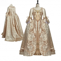 Victotian Royal 18th Century Georgian Dress Rococo Baroque Marie Antoinette Ball Dresses Vintage Ball Gown Renaissance Costume