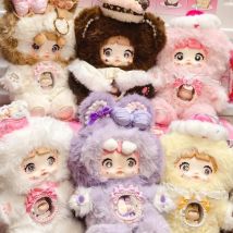 Nommi x Amlls Sweetie Series Blind Box Cute Nommi V7 Anime Doll Surprise Bag Kawaii Action Figure Keychain Doll Mystery Box Toys