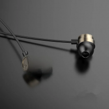 UiiSii HM13 Wired Noise Cancelling Dynamic Heavy Bass Music Metal In-ear with Mic Earphone for iphone huawei Android IOS