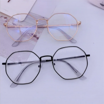 Men Vintage Anti Blue light Minus Glasses Frame With Degree Round Women Myopia Lens Nearsighted Glasses 0 -1.0 -1.5 -2.0 To -6.0