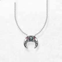 Necklace Tiger Tooth Link Chain Fine Jewelry Europe 925 Stering Silver Bohemia Brand New Gift For Women