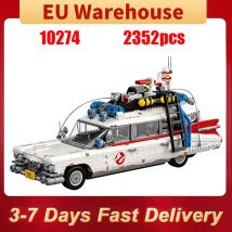 2352 piezas de bloques de construcción de automóviles, modelo de vehículo, juguetes de ladrillo para adultos y niños, regalo de cumpleaños y Navidad Compatible con Set 10274