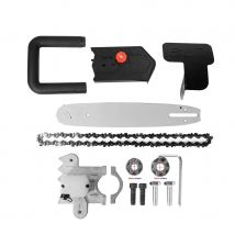 Multifunction Electric Chain Saw Adapter Converter Bracket DIY Set For 12'' Electric Angle Grinder Woodworking Tool M10