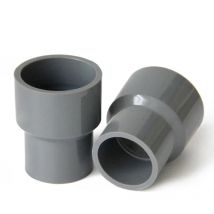 2Pcs/Lot 20/32/40/50 To 20/25/32/40mm PVC Pipe Reducing Straight Joint Aquarium Fish Tank Adapter Garden Watering Tube Connector