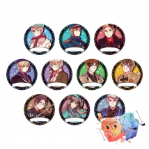 Axis Power Hetalia Anime APH The Beautiful World Prussia Austria Hungary Finland Sweden Norway Iceland Metal Badge Pins