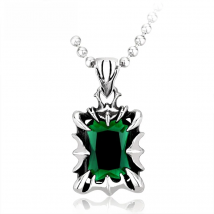 BEIER  New Stainless Steel Cool Fashion Unique with 3colour stone Pedant necklace High Quality fashion jewelry for  man BP8-103