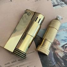 Classic Imco Copper Lighter+Sealed Brass Oil Tank Combination Old-Fashioned Retro Sealed Oil Pot With Long Battery Life