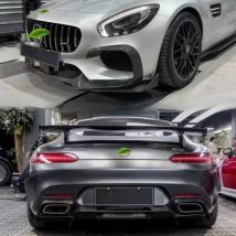 For Benz AMG GT GTS GTC 2015 2016 2017 Carbon Fiber Front Lip Rear Diffuser Bumper Spoiler Side Skirt Body kit Upgrade Refits