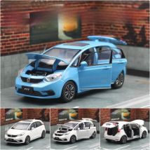 1/32 Honda FIT JAZZ SUV Sport Toy Car JKM Diecast Miniature Model Doors Openable Sound & Light Collection Gift For Boy Boys Kid