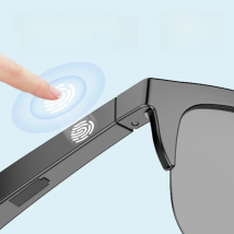 Smart Bluetooth V5.3 Sunglasses Glasses Call Outdoor Sports Headphones HIFI Black Technology Anti-touch UV For Men And Women