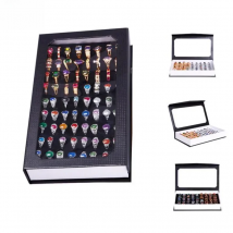 Rings Display Tray Jewelry Display Tray Container Earrings Box Ring Box Rectangle 72 Slots Rings Storage Case