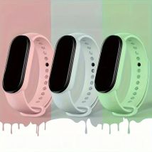 official Silicone Strap For Xiaomi Mi Band 4 5 6 7 Bracelet Sport Watch Wristband Miband4 miband7 Correa Mi band 3 4 5 6 7 Band