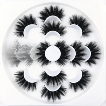7/10 pairs 3D false eyelashes naturally long thick eyelashes 20mm dramatic eyelash extension sexy eye makeup eyelash cosmetics