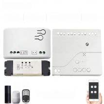 Zigbee Tuya 3.0 WIFI 1/2/4 Channel Smart Switch Module AC DC 12V 24V RF433MHz Remote Control Light Switch 10A Self-locking Relay