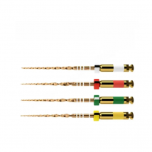 4pcs Dental Wave One Gold Rotary Files Engine Heat Activation Flexible Tool Dentist Instrument