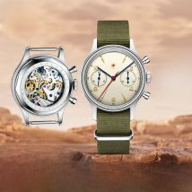 Seagull 1963 International Edition Watch for Men Chronograph Manual Winding Mechanical Watches Original ST1901 38mm Pilot Clock