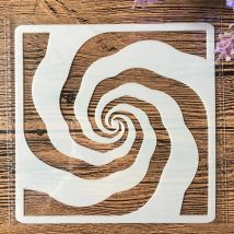 13cm Windmill DIY Layering Stencils Wall Painting Scrapbook Coloring Embossing Album Decorative Card Template