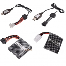 9.6V 800mAh Li-ion battery EL-6P/USB charger for XLH S911 S912 9115 9116 9120 High Power RC Truck RC car Toys 9.6v battery 16500