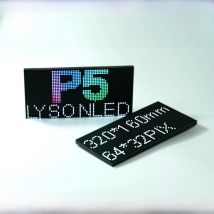 P5 Indoor SMD2121 Full Color LED Display Module 320x160mm Video Panel 64x32 Dots 1/16 Scan HUB75 Interface
