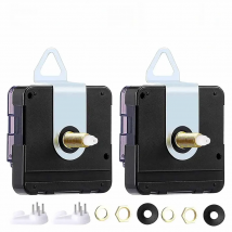 MCDFL DIY Quartz Silent Wall Clock Mechanism Central Movement Kit for Machinery Watch Table Sweep Timepiece Clockwork Long Shaft