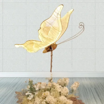 Butterfly Led with Movement Modern Romantic Lace butterflies Leds movement Decor Wedding Party Stage Butterfly Lights