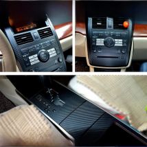 Suitable for J31 Interior Stickers, Carbon Fiber Modified Film for Central Control Gear Shift for NISSAN Teana 2004-20007