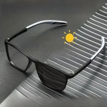 TR90 Photochromic Anti-blue Light Reading Glasses for Women and Men Ultralight Sports Farsight Eyeglasses +1.0 To +4.0