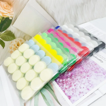 30mm Color Dot Nylon Sticky Hook and Loop Adhesive Fastener Tape Sticker Double Side Round Self-Adhesive Fastener Tape 30/60piar