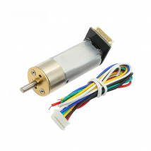 Chihai Motor CHR-16GR-050-ABHL 16mm DC 6V  127rpm 12V 7PPR Encoder 050 Motor DC Gear Motor